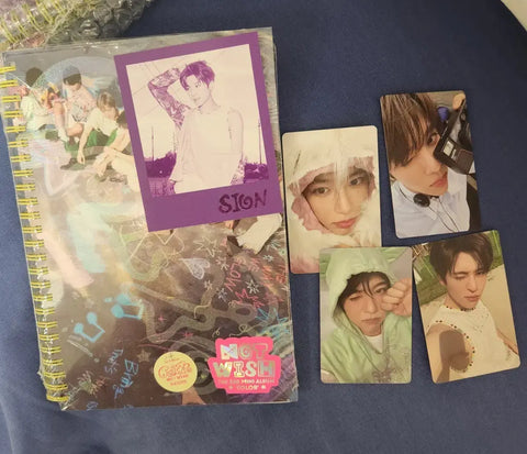 NCT WISH Color First Press Limited Edition