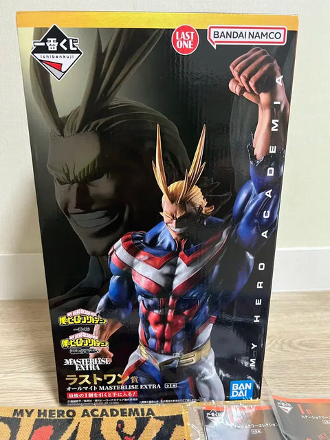 Selling Hiroka's conflicting thoughts Last One prize All Might figure.