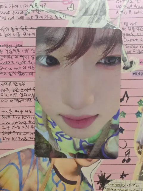 NCT WISH Color Photobook First Press Limited Edition Miracle Sakuya Photobook Sakuya Photocard