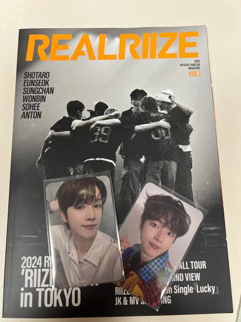Rise Japan Doujinshi Realriize + Early Member Limited Edition Photocards 2ea