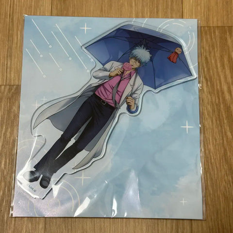 Gintama 3-Z Sakata Gintoki Ginpachi Rainy Season Umbrella Acrylic Stand