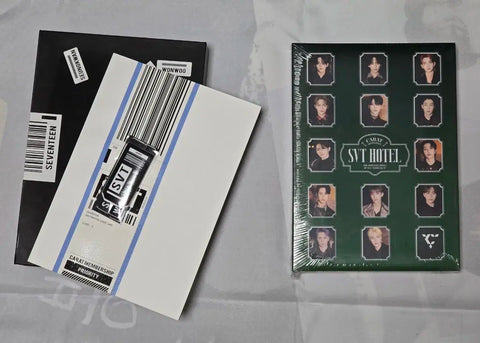 Unopened) SEVENTEEN Hotel Teen, Aviation Teen, CARAT Membership Kit, All-in-one Transfer