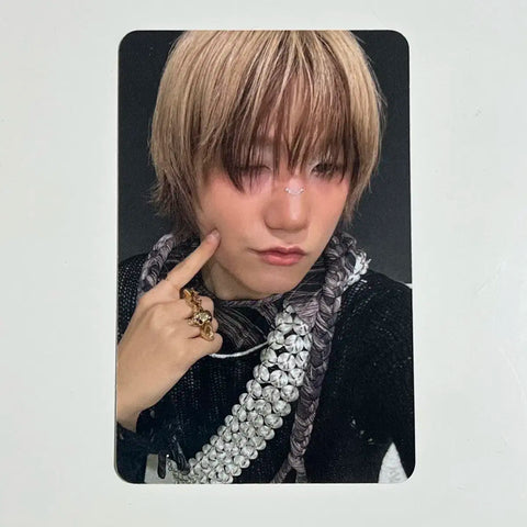 P1Harmony Apple Music benefit photocard, unreleased photo, Jongseob