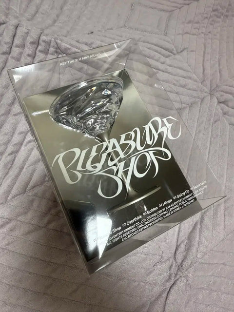 SHINee Key Pleasure Shop Glass Album
