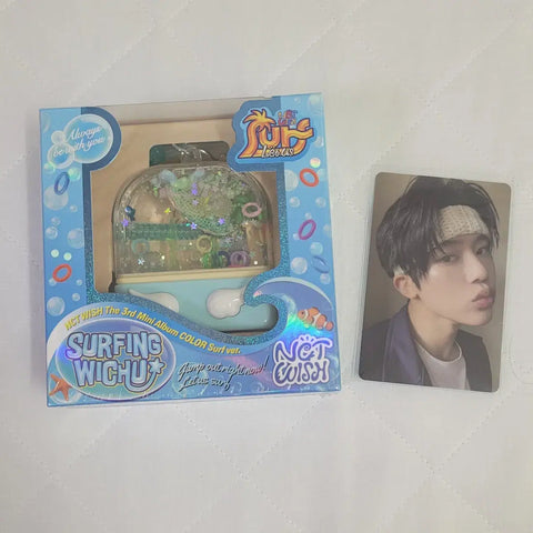 Zion photocard included NCT Wish Color Surf Water Game Machine Album
