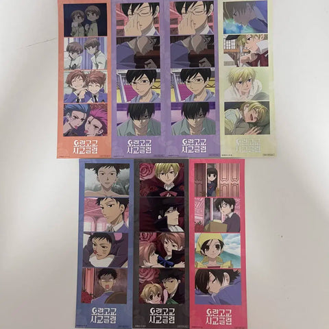 Ouran High School Cafe Life Four-Cut Photos Bundle