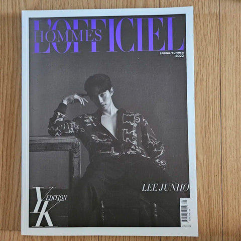 Lee Jun-ho L'Officiel magazine