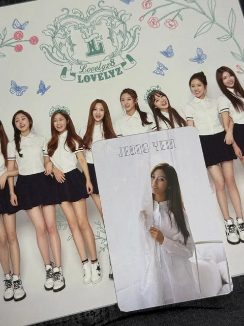 Lovelyz album + Jung Ye-in photocard + poster