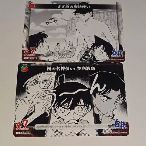 Selling 19 Detective Conan TCG cards as a set.