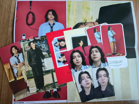 The Decade Opening Album Sungjin Full Set