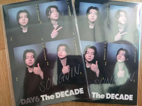 The Decade Opening Album Sungjin Full Set