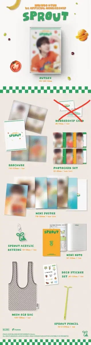 Nam Woo-hyun Seedling Class 1 Official Kit Transfer