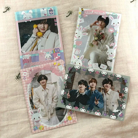 Naniwa Danshi Michieda Shunsuke Micchi Nagao Kento Shop Photo Purikura Sticker Transfer