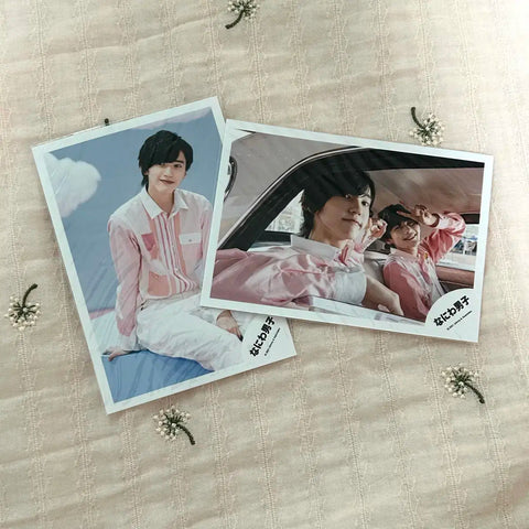 Naniwa Danshi Michieda Shunsuke Micchi Nagao Kento Shop Photo Purikura Sticker Transfer