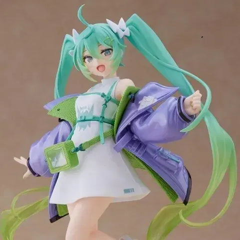 Vocaloid Hatsune Miku Sportage Fashion Beautiful Girl Figure