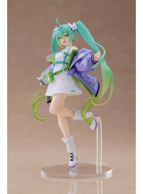 Vocaloid Hatsune Miku Sportage Fashion Beautiful Girl Figure