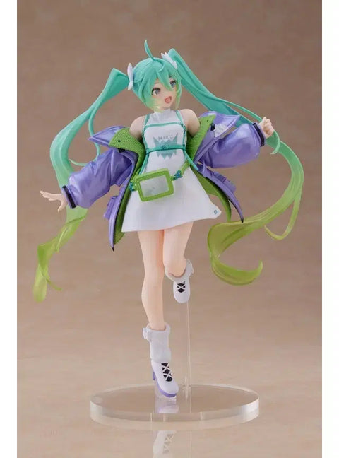 Vocaloid Hatsune Miku Sportage Fashion Beautiful Girl Figure