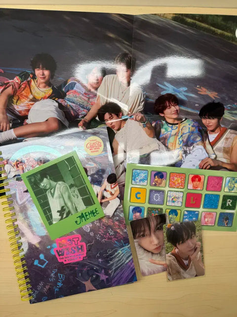 NCT Wish Photobook First Press Limited Edition Jaehee Full Set
