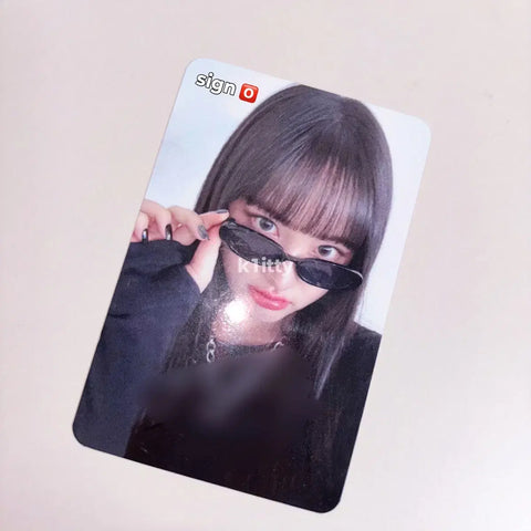 Lowest Price // IVE I AM Special Signed Photocard Lyz Transfer Sale