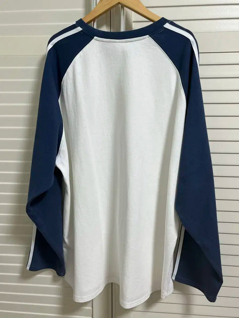 Partimento Line Raglan Long Sleeve Byun Woo-seok Ryu Seon-jae Wearing