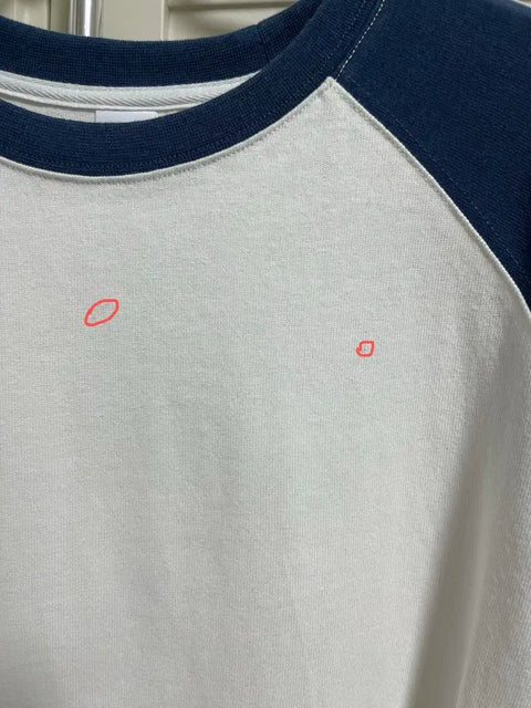 Partimento Line Raglan Long Sleeve Byun Woo-seok Ryu Seon-jae Wearing