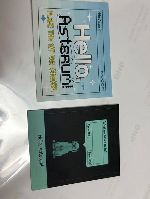 PLAVE concert stickers