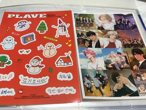 PLAVE sig sticker
