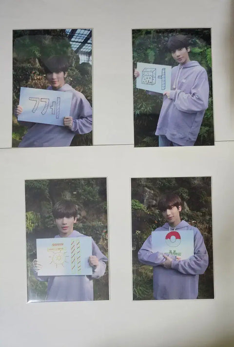 Tomorrow X Together Minisode1: Blue Hour broadcast photocard TXT Taehyun broadcast photocard, all together