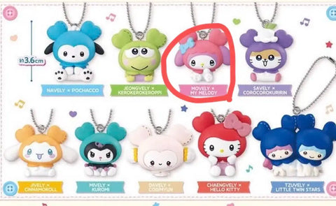 TWICE Sanrio Collaboration Gacha My Melody Momo Unopened