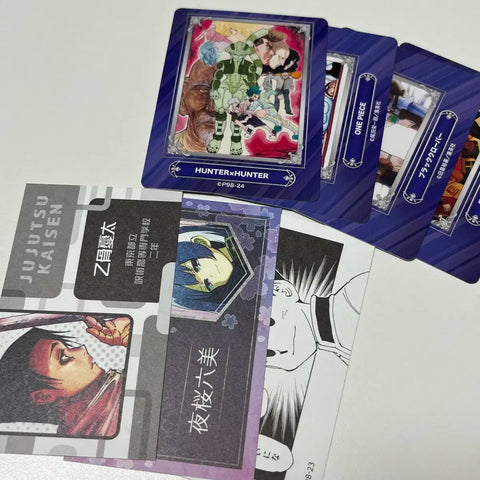 Selling a batch of Japanese anime gacha cards.