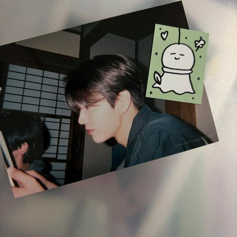 NCT WISH Jaehee Summer Amulet, Polaroid Photocard Exhibition