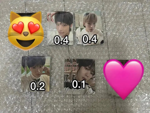 NCT Wish popup 50,000 KRW photocard unreleased photo transfer