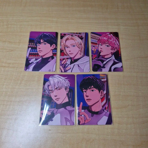 PLAVE Dash unreleased photocard HMV Yejun Noah Bambi Eunho Hamin all together