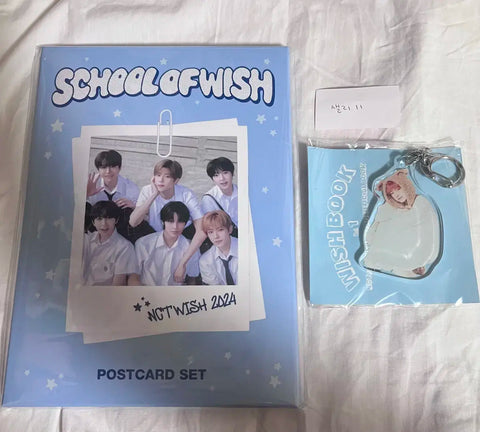 Nctwish NCT WISH Yushi School of Wish Postcard Set, Wishbook Keyring
