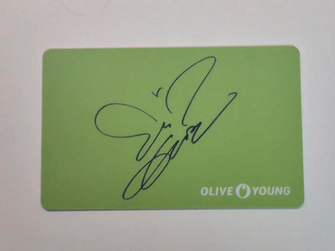Taeyeon Olive Young photocard