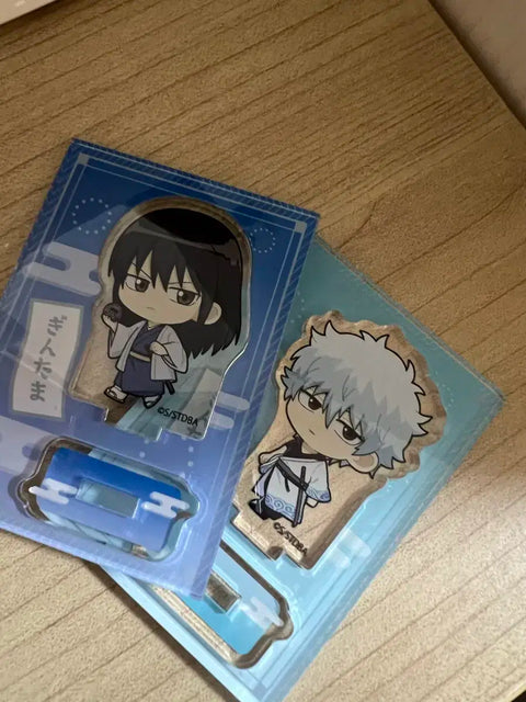 Selling Gintama acrylic stands.