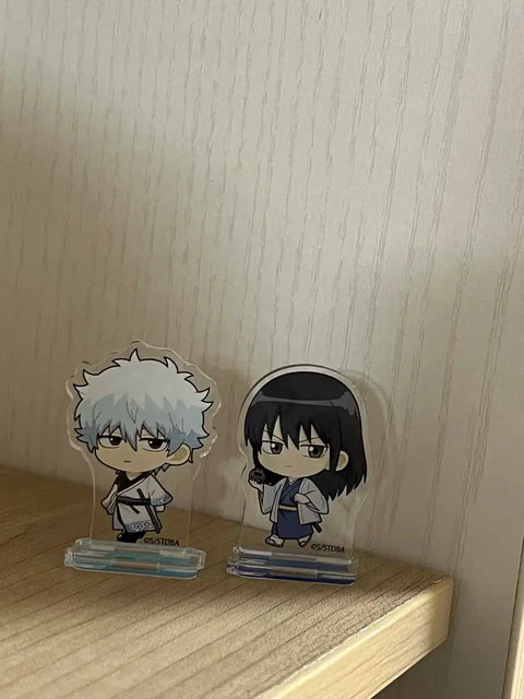 Selling Gintama acrylic stands.
