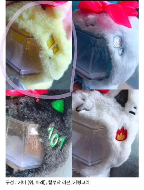 PLAYVE light stick, Abyong hat, cape, outfit