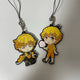 Zenitsu Rubber Strap Keychain Gacha