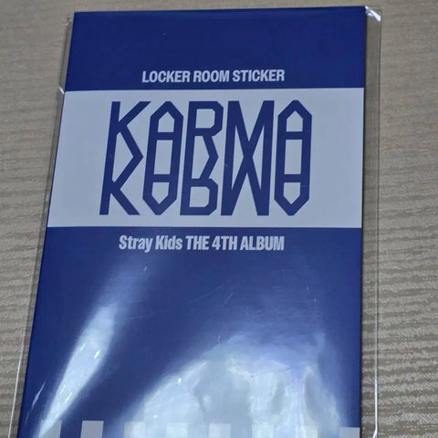 Stray Kids SKZ Pop-up Goods Lino Locker Room Sticker Unopened