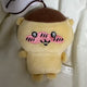 Speech bubble hangover Kurimanju doll transfer