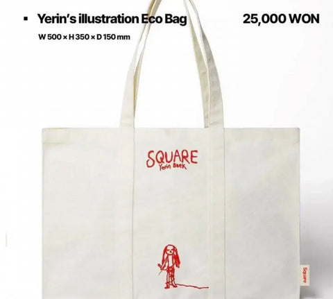 Yerin Baek Square Concert Eco Bag