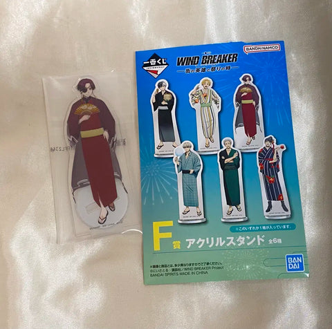Windbreaker Street Hero and Festival Ichiban Kuji F Prize Suo Hayato Acrylic Stand Transfer