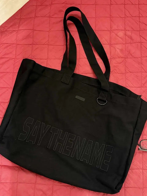 Seventeen Say The Name Black Eco Bag New World Tour