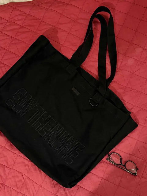 Seventeen Say The Name Black Eco Bag New World Tour