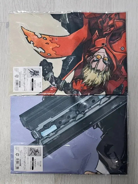 TRIGUN Stampede Exhibition Vash, Wolfwood Fabric Poster