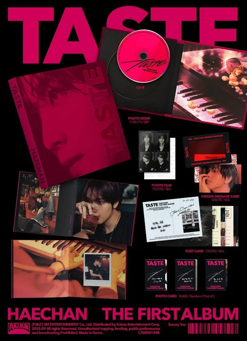 Haechan savory version unsealed album for sale.
