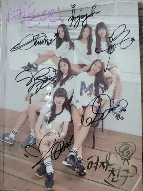 Girlfriend signed album lot