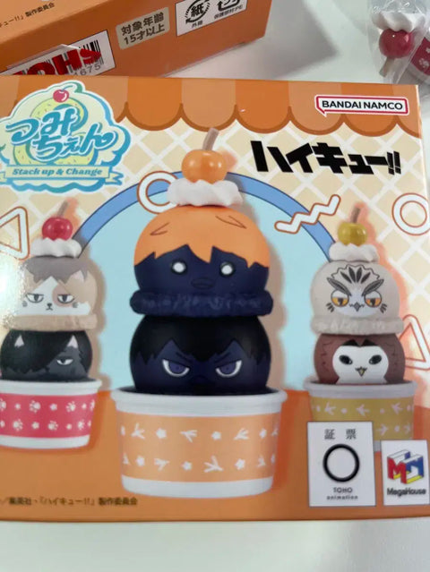Haikyu!! Ice Cream Cup Figure BokuAka SamuTsumu