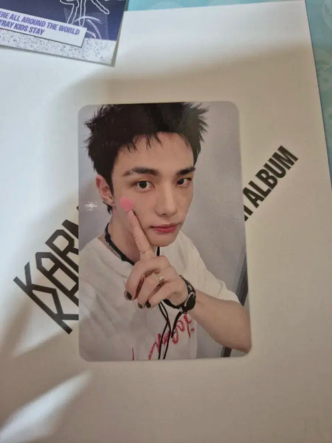 Stray Kids Hyunjin Soundwave unreleased photocard